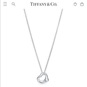 Tiffany heart necklace